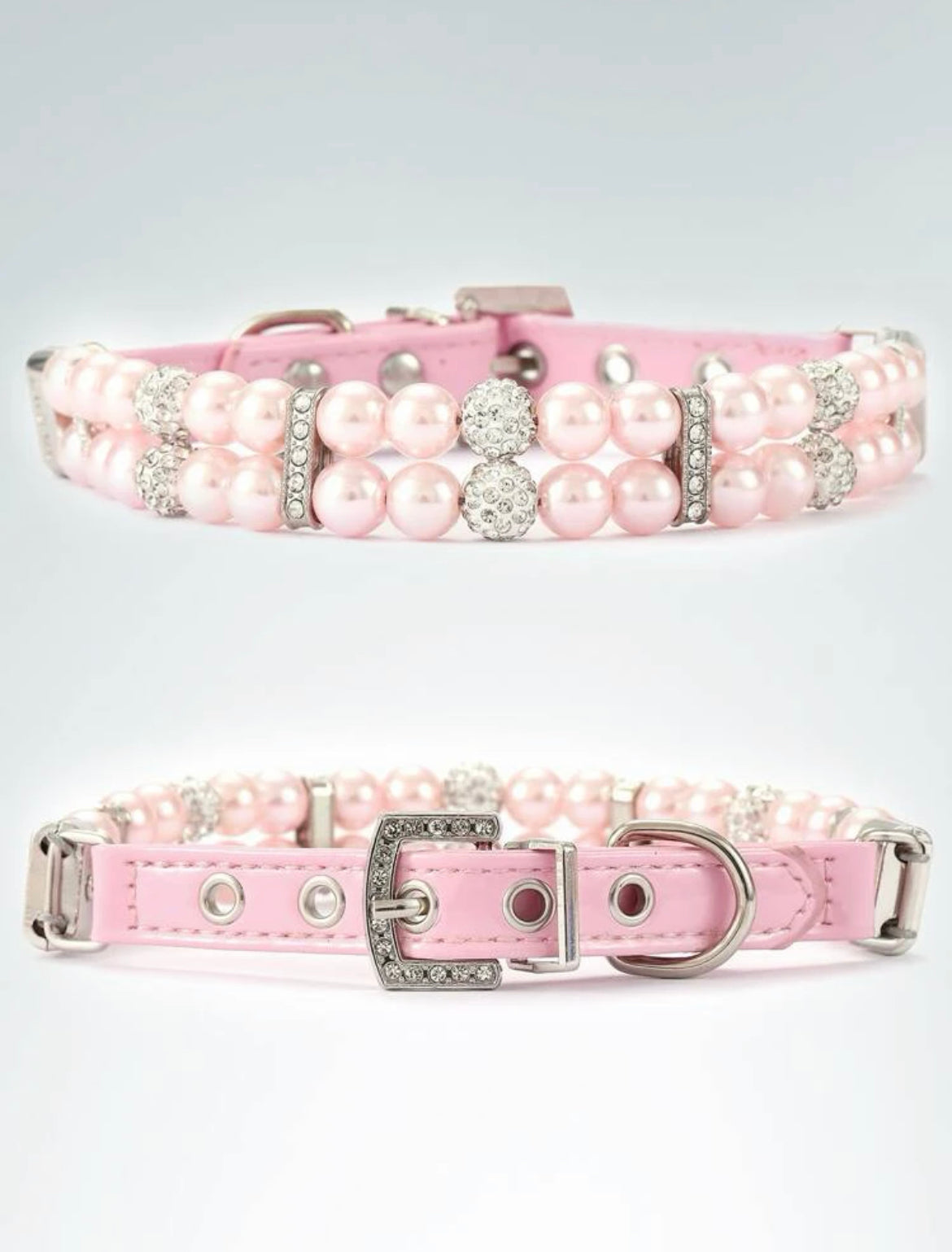Lux Pink Pearl Collar