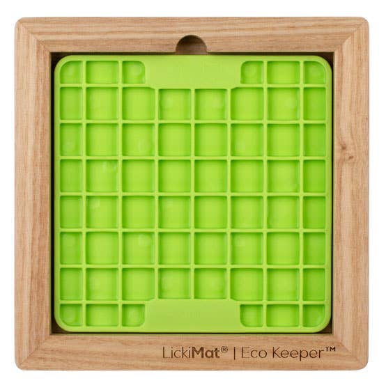 LickiMat Eco Wooden Keepers and Risers