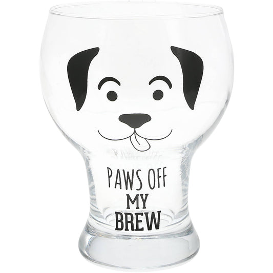 Paws Off - DOG - 15 oz Pilsner Glass